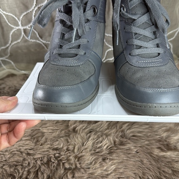 (E4) Skechers SKCH 3 Hidden Wedge
Grey Women's Shoes 48030 Size 10 - Picture 7 of 14